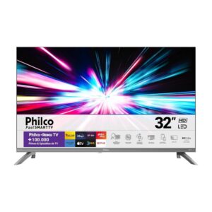 Smart TV 32″ Philco PTV32CRA LED Roku TV HD Dolby Audio