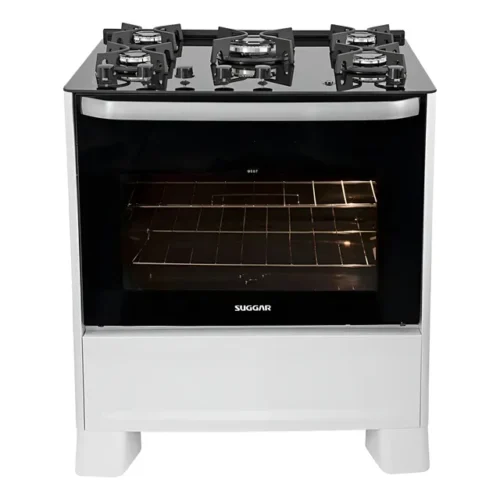 Fogão 5 Bocas Suggar Best Glass FGVBG510BR
